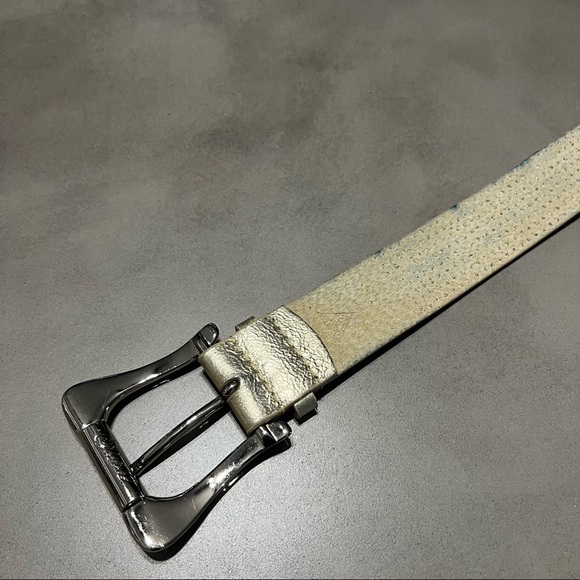 GUESS Genuine Leather Studded Belt - Picture 4 of 7